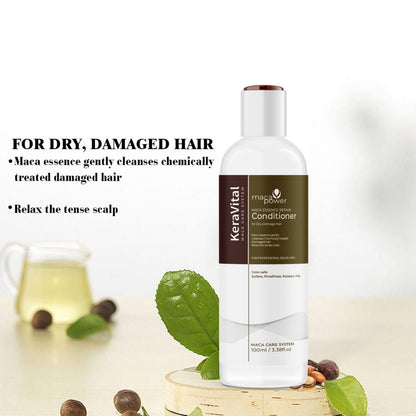 Karseell Hair Repair Set: Shampoo & Conditioner with Maca Care System 100 ml (Pack of 2)