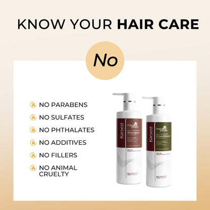 Karseell Hair Repair Set: Shampoo & Conditioner with Maca Care System 100 ml (Pack of 2)