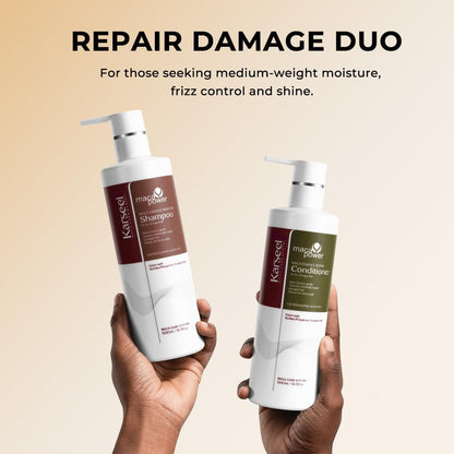 Karseell Hair Repair Set: Shampoo & Conditioner with Maca Care System 100 ml (Pack of 2)